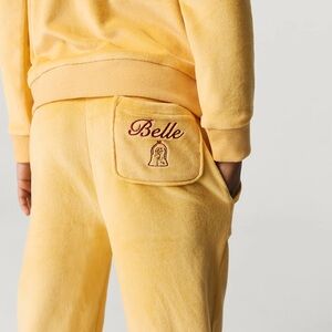 Posh Peanut Velour Joggers - Belle
